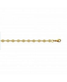 Bracelet Femme - Plaqué Or - Longueur : 18 cm