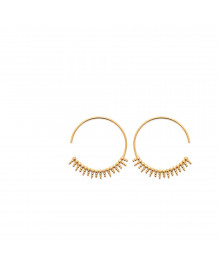 Créoles Femme - Plaqué Or