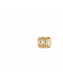 Créoles Femme - Plaqué Or - Oxyde de zirconium