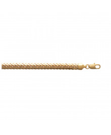 Bracelet Femme - Plaqué Or - Longueur : 18 cm