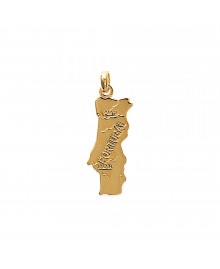 Pendentif Mixte - Plaqué Or - Portugal