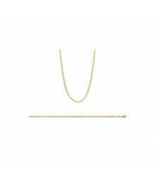 Bracelet Femme - Plaqué Or - Longueur : 18 cm