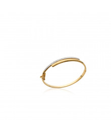 Jonc Femme - Plaqué Or - Longueur : 58 cm