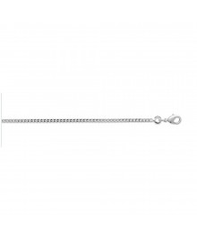 Chaine Homme - Argent 925 - Chaîne gourmette - Largeur : 2,1 mm - Longueur : 60 cm