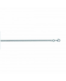 Chaine Homme - Argent 925 - Chaîne gourmette - Largeur : 2,4 mm - Longueur : 50 cm