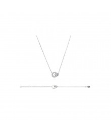 Collier Femme - Argent 925 - Longueur : 45 cm