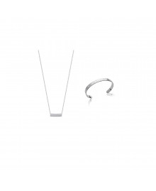 Collier Femme - Argent 925 - Longueur : 45 cm