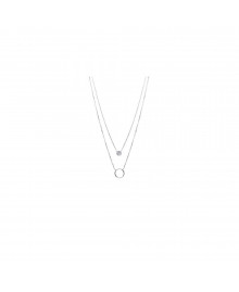 Collier Femme - Argent 925 - Longueur : 40 cm