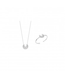 Jonc Femme - Argent 925 - Longueur : 56 cm