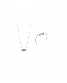 Collier Femme - Argent 925 - Longueur : 45 cm