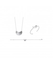 Jonc Femme - Argent 925 - Longueur : 58 cm