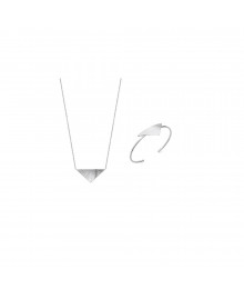 Jonc Femme - Argent 925 - Longueur : 58 cm