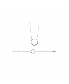 Collier Femme - Argent 925 - Longueur : 45 cm