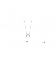 Collier Femme - Argent 925 - Longueur : 45 cm