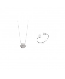 Jonc Femme - Argent 925 - Longueur : 58 cm