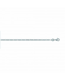Chaine Homme - Argent 925 - Cheval alternée 1+2 - Largeur : 1,8 mm - Longueur : 50 cm