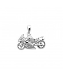 Pendentif Homme - Argent 925 - moto
