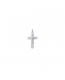 Pendentif Mixte - Argent 925 - croix