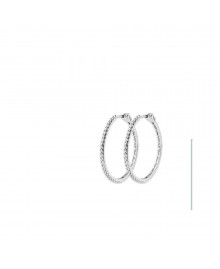 Créoles Femme - Argent 925 - Largeur : 40 mm