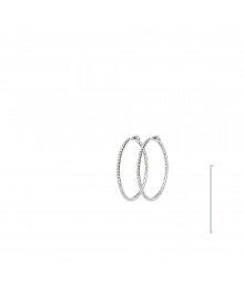 Créoles Femme - Argent 925 - Largeur : 50 mm