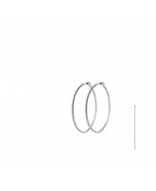 Créoles Femme - Argent 925 - Largeur : 60 mm