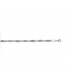 Bracelet Femme - Argent 925 - Longueur : 18 cm