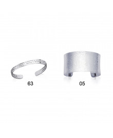 Jonc Femme - Argent 925 - Longueur : 5 cm