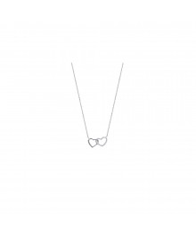 Collier Femme - Argent 925 - Oxyde de zirconium - Longueur : 42 cm