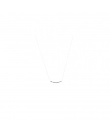 Collier Femme - Argent 925 - Oxyde de zirconium - Longueur : 42 cm