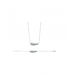 Collier Femme - Argent 925 - Longueur : 45 cm