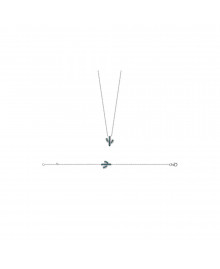 Collier Femme - Argent 925 - Longueur : 45 cm