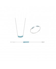Jonc Femme - Argent 925 - Longueur : 56 cm