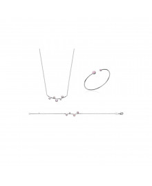 Collier Femme - Argent 925 - Longueur : 45 cm