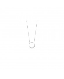 Collier Femme - Argent 925 - Oxyde de zirconium - Longueur : 45 cm