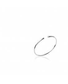 Jonc Femme - Argent 925 - Oxyde de zirconium - Longueur : 58 cm