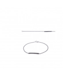 Bracelet Femme - Argent 925 - Oxyde de zirconium - Longueur : 18 cm