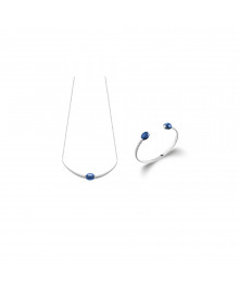 Jonc Femme - Argent 925 - Longueur : 58 cm