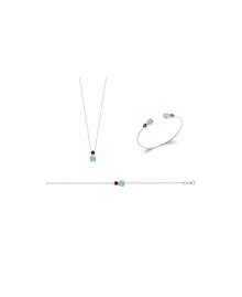 Jonc Femme - Argent 925 - Longueur : 58 cm