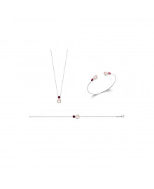 Jonc Femme - Argent 925 - Longueur : 58 cm
