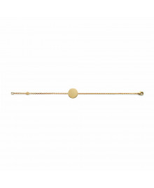 Bracelet Femme - Plaqué Or - Longueur : 18 cm