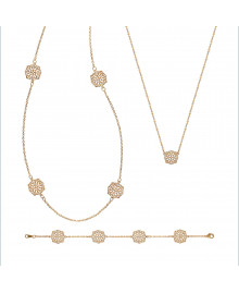 Collier Femme - Plaqué Or - Longueur : 45 cm