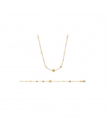 Collier Femme - Plaqué Or - Longueur : 45 cm