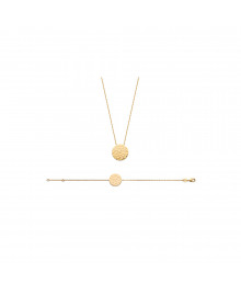 Collier Femme - Plaqué Or - Longueur : 45 cm