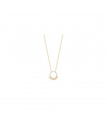 Collier Femme - Plaqué Or - Longueur : 45 cm