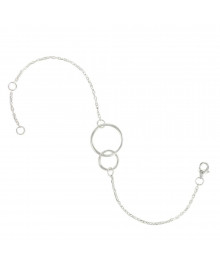 Bracelet Femme - Argent 925 - Longueur : 18 cm