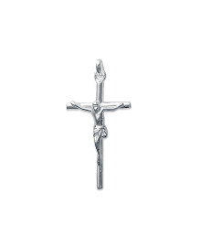 Pendentif Mixte  - Argent 925 - croix christ