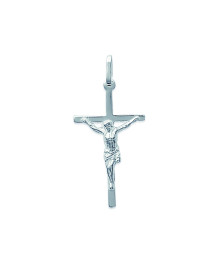 Pendentif Mixte - Argent 925 - croix christ