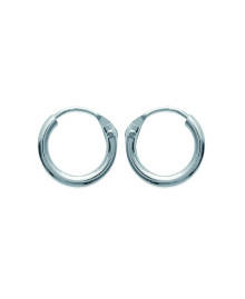 Créoles Femme - Argent 925 - Largeur : 10 mm